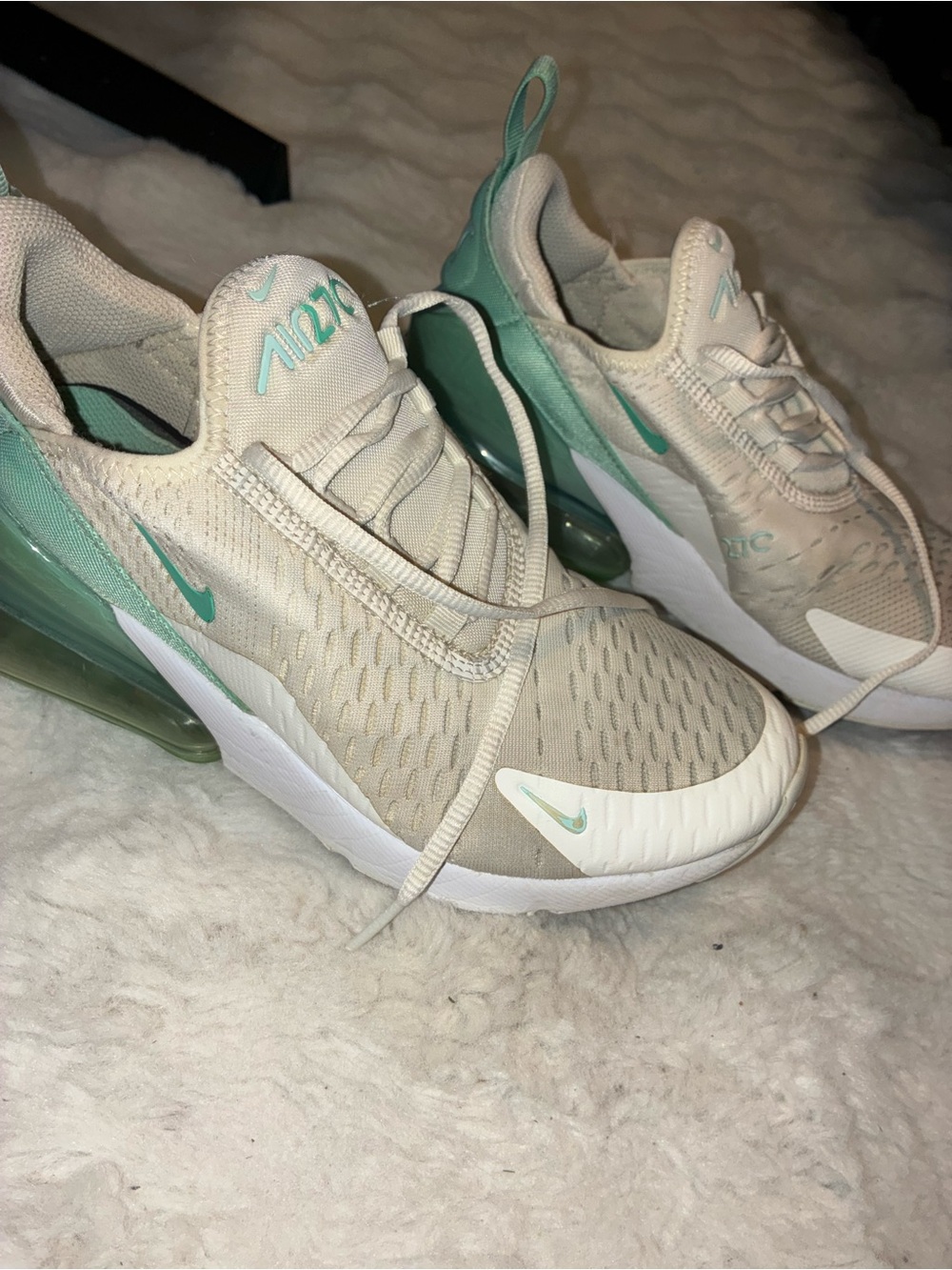 Nike Women’s Air Max 270 — Seafoam Green & White